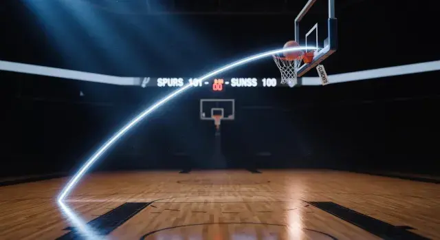 Spurs clinch NBA playoff spot with Wembanyama's buzzer-beating jumper vs Suns